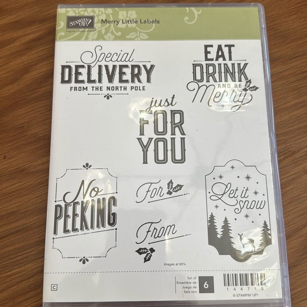 Stampin’ Up! Merry Little Labels